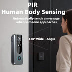 M20 High Definition Night Vision Wireless Two-Way Intercom Video Doorbell, M20(Black)