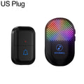 XY-802 Smart Home Wireless Doorbell 433Hz Elderly Wireless Elderly and Patients Emergency Call Button, US Plug, EU Plug
