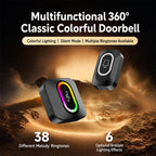 XY-809 Smart Waterproof Home Wireless Doorbell Elderly Wireless Elderly and Patients Emergency Call Button Doorbell, US Plug, EU Plug