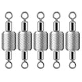 5pcs Dual Loop Embossed Scale Integrated Fishing Lead Sinker, 3.0g, 3.5g, 4.0g, 5.0g, 6.0g, 8.0g, 10g