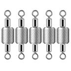 5pcs Dual Loop Embossed Scale Integrated Fishing Lead Sinker, 3.0g, 3.5g, 4.0g, 5.0g, 6.0g, 8.0g, 10g
