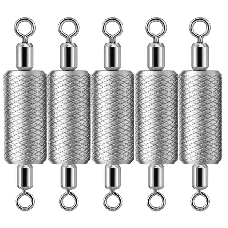 5pcs Dual Loop Embossed Scale Integrated Fishing Lead Sinker, 3.0g, 3.5g, 4.0g, 5.0g, 6.0g, 8.0g, 10g
