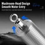 5pcs Dual Loop Embossed Scale Integrated Fishing Lead Sinker, 3.0g, 3.5g, 4.0g, 5.0g, 6.0g, 8.0g, 10g