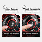 Magnetic Slow Descent Saltwater Raft Fishing Metal Reel, Basic-Left, Basic-Right, Line Guide-Left, Line Guide-Right, Digital Display & Line Guide-Left, Digital Display & Line Guide-Right
