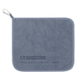 Thick Water Wiping Fishing Towel with Carabiner Fish Handling Cloth, Single-layer, Double-layer