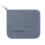 Thick Water Wiping Fishing Towel with Carabiner Fish Handling Cloth, Single-layer, Double-layer