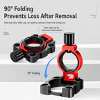 1 Pair Aluminum Alloy Foldable Umbrella Holder Mount Wind Resistant for Fishing Box