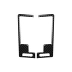 Car Carbon Fiber Center Ventilation Exhaust Decorative Sticker for Nissan 350z 2006-2009, Center Ventilation Exhaust