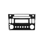Car Carbon Fiber CD Radio Player Panel Decorative Sticker for Nissan 350z 2006-2009, CD Radio Player Panel