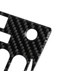 Car Carbon Fiber CD Radio Player Panel Decorative Sticker for Nissan 350z 2006-2009, CD Radio Player Panel
