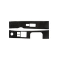Car Carbon Fiber Glass Lift Decorative Sticker for Nissan 350z 2006-2009, Left Drive, Glass Lift, Left Drive