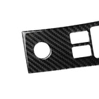 Car Carbon Fiber Glass Lift Decorative Sticker for Nissan 350z 2006-2009, Left Drive, Glass Lift, Left Drive
