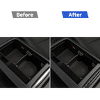 Car Carbon Fiber Central System Control Decorative Sticker for Nissan 350z 2006-2009, Central System Control