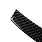 Car Carbon Fiber Center Console Rear Decorative Sticker for Nissan 350z 2006-2009, Center Console Rear