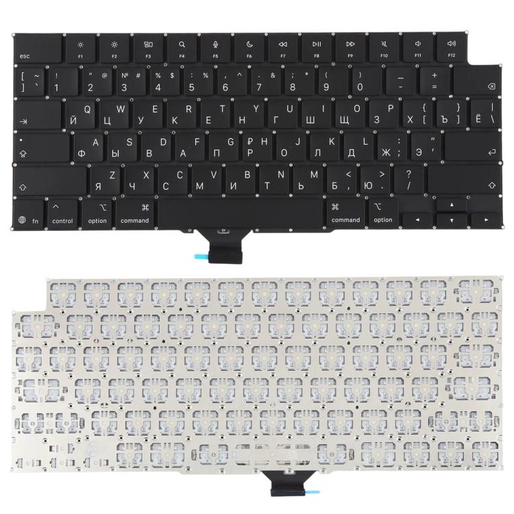 For MacBook A3434 A3426 A3427 A3428 A3429 US Small Enter Version Keycaps, Russian, US Version