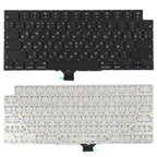 For MacBook A3434 A3426 A3427 A3428 A3429 US Small Enter Version Keycaps, Russian, US Version