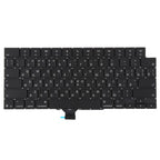 For MacBook A3434 A3426 A3427 A3428 A3429 US Small Enter Version Keycaps, Russian, US Version
