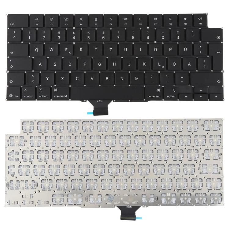 For MacBook A3434 A3426 A3427 A3428 A3429 UK Big Enter Version Keycaps, German, Spain, Russian, EU Version English