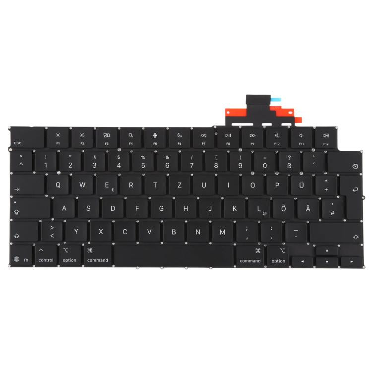 For MacBook A3448 A3449 UK Big Enter Keyboard, German, Spain, Russian, EU Version English