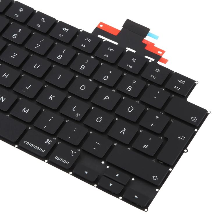 For MacBook A3448 A3449 UK Big Enter Keyboard, German, Spain, Russian, EU Version English