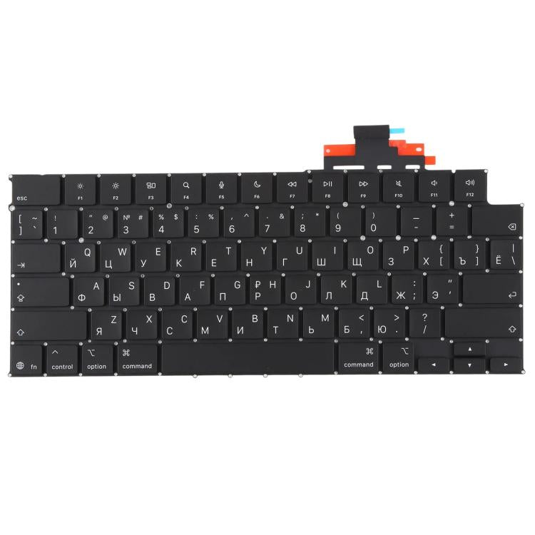 For MacBook A3448 A3449 US Small Enter Version Keycaps, Russian, US Version