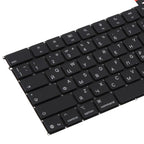 For MacBook A3448 A3449 US Small Enter Version Keycaps, Russian, US Version