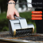 Electric Barbecue Grill Cleaning Brush with 3 Replaceable Brush Heads