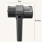 Electric Barbecue Grill Cleaning Brush with 3 Replaceable Brush Heads