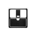 Car Carbon Fiber Hardtop Reading Light Decorative Sticker for Nissan 350z 2006-2009, Hardtop Reading Light