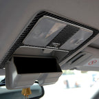 Car Carbon Fiber Hardtop Reading Light Decorative Sticker for Nissan 350z 2006-2009, Hardtop Reading Light