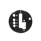 Car Carbon Fiber Gear Automatic Transmission Panel Decorative Sticker for Nissan 350z 2006-2009, Left Drive, Gear Automatic Transmission Panel