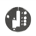 Car Carbon Fiber Gear Automatic Transmission Panel Decorative Sticker for Nissan 350z 2006-2009, Right Drive, Gear Automatic Transmission Panel, Right Drive