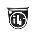 Car Carbon Fiber with Automatic Transmission Gears Panel Decorative Sticker for Nissan 350z 2006-2009, Left Drive, Automatic Transmission Gears Panel, Left Drive