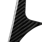 Car Carbon Fiber Radio Air Conditioning Console Decorative Sticker for Nissan 350z 2006-2009, Conditioning Console