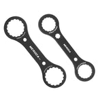 MEROCA Bicycle Hollow Crankset Removal Tool Axis Spanner, BB44, BB39+BB40.5 2 in 1 Wrench, BB49+BB52 2 in 1 Wrench For T47, BB44+BB46 2 in 1 Wrench