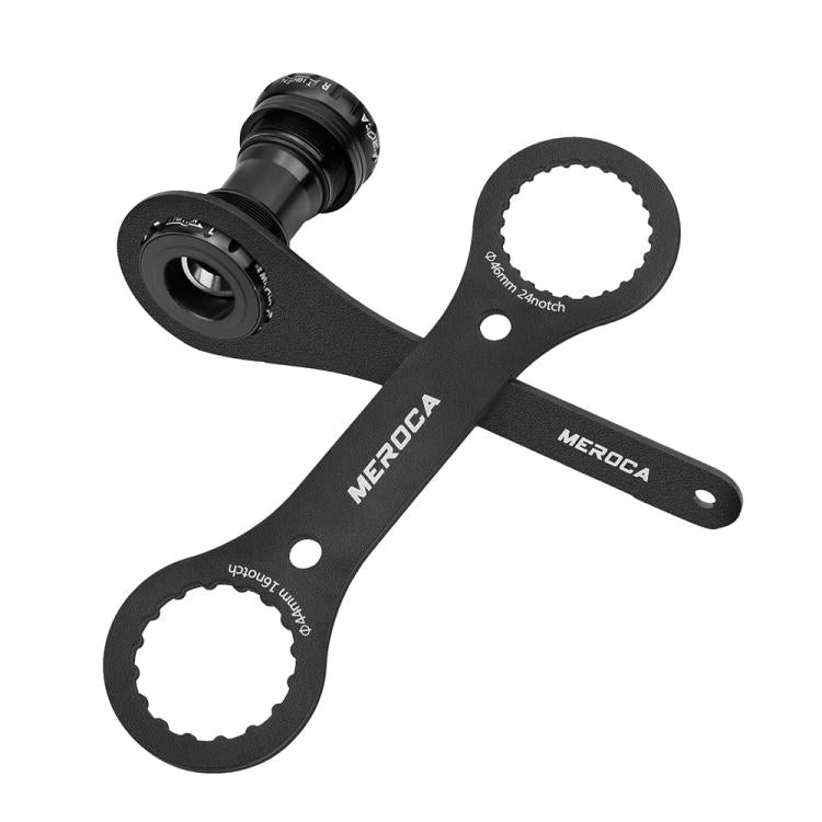 MEROCA Bicycle Hollow Crankset Removal Tool Axis Spanner, BB44, BB39+BB40.5 2 in 1 Wrench, BB49+BB52 2 in 1 Wrench For T47, BB44+BB46 2 in 1 Wrench