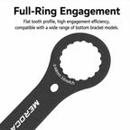 MEROCA Bicycle Hollow Crankset Removal Tool Axis Spanner, BB44, BB39+BB40.5 2 in 1 Wrench, BB49+BB52 2 in 1 Wrench For T47, BB44+BB46 2 in 1 Wrench