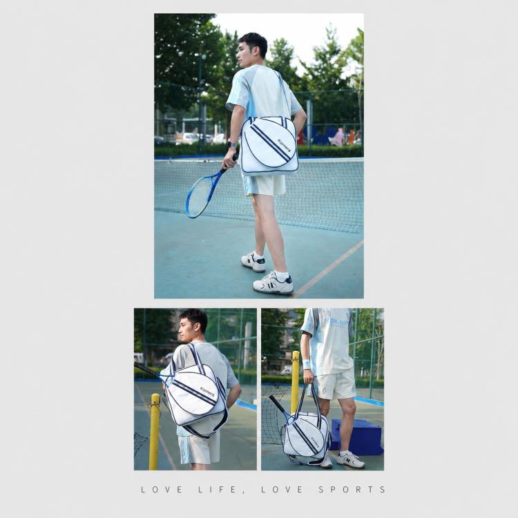 Komers Professional High-Capacity Water-Resistant Tennis Sports Bag, K372