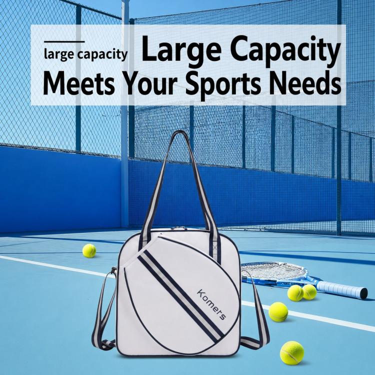 Komers Professional High-Capacity Water-Resistant Tennis Sports Bag, K372