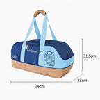 GODSPEED Outdoor Sports Large-Capacity Basketball Tennis Tote Bag, Pelta