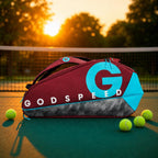 GODSPEED Large-Capacity Tennis Badminton Rackets Sports Gear Bag, Aegis