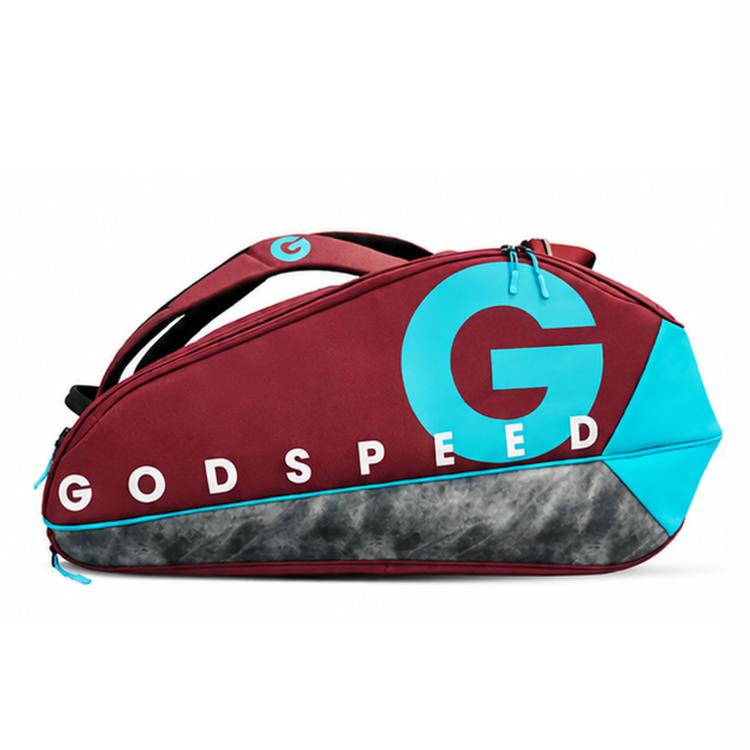 GODSPEED Large-Capacity Tennis Badminton Rackets Sports Gear Bag, Aegis