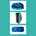 GODSPEED Large-Capacity Tennis Badminton Rackets Sports Gear Bag, Aegis