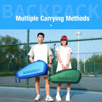 GODSPEED 3D Hard-Shell Tennis Badminton Rackets Large-Capacity Storage Sports Backpack, G2505