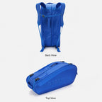 GODSPEED 3D Hard-Shell Tennis Badminton Rackets Large-Capacity Storage Sports Backpack, G2505