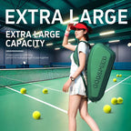GODSPEED 3D Hard-Shell Tennis Badminton Rackets Large-Capacity Storage Sports Backpack, G2505