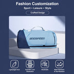 GODSPEED Large-Capacity Badminton Tennis Racket Bag Sports Backpack with Wet-Dry Separation, G2511N