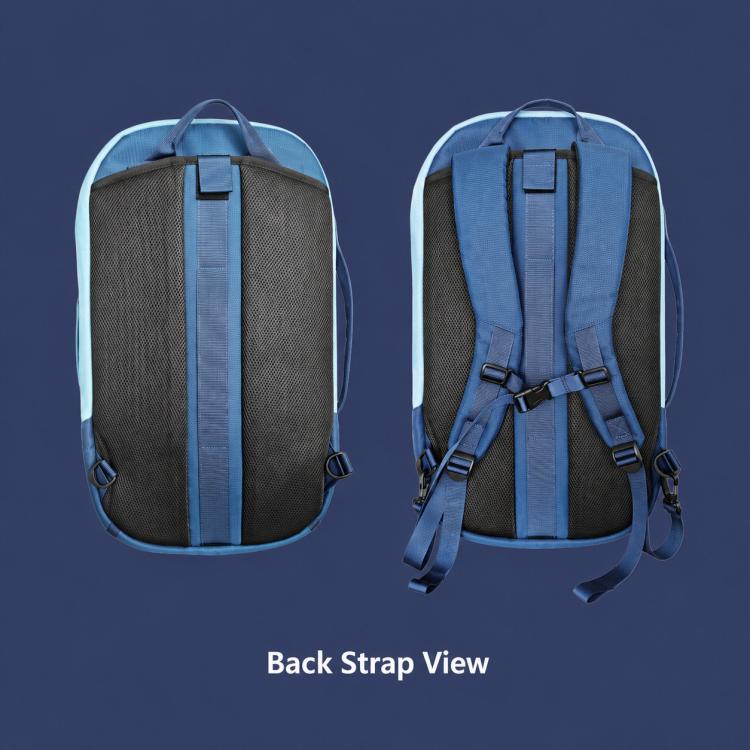 GODSPEED Large-Capacity Badminton Tennis Racket Bag Sports Backpack with Wet-Dry Separation, G2511N