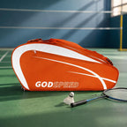 GODSPEED Large-Capacity Tennis Badminton Rackets Multifunctional Sports Bag, G2516
