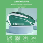 GODSPEED Large-Capacity Tennis Badminton Rackets Multifunctional Sports Bag, G2516